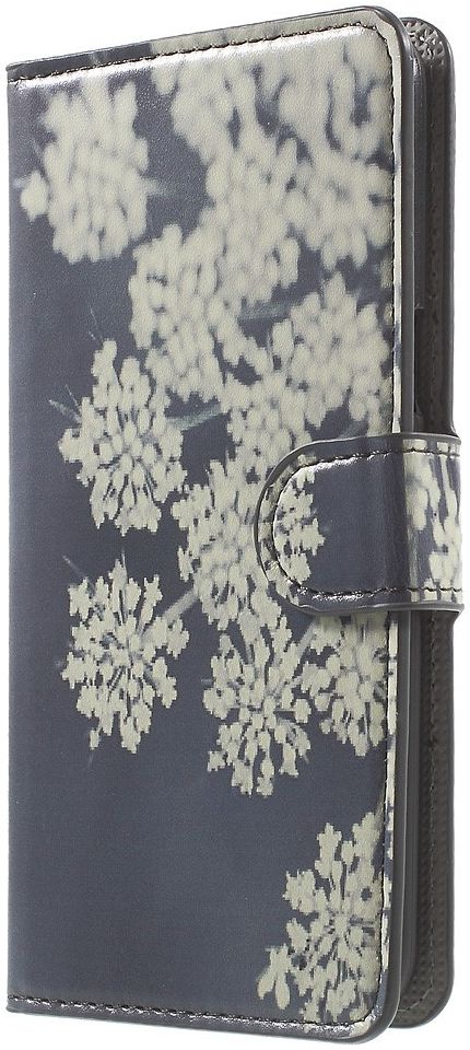 Samsung Galaxy J5 (2016) Portemonnee Print Hoesje Bloemen afbeelding 1