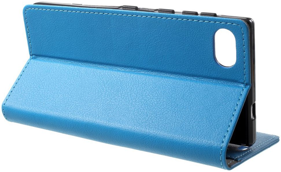 BlackBerry Motion Portemonnee Hoesje Blauw afbeelding 2
