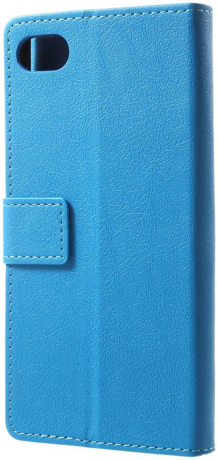 BlackBerry Motion Portemonnee Hoesje Blauw afbeelding 3