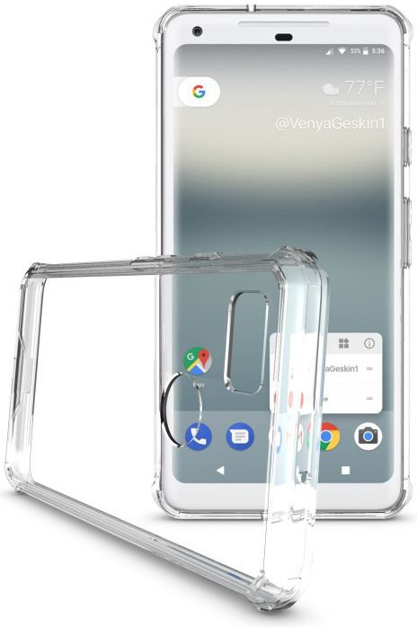 Google Pixel 2 XL Hoesje Armor Hoesje Transparant afbeelding 10