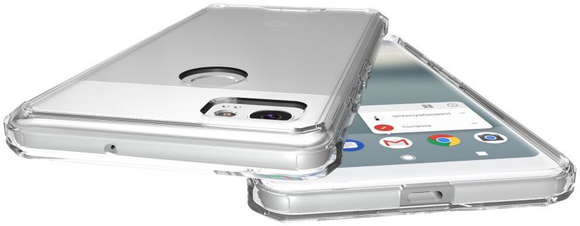 Google Pixel 2 XL Hoesje Armor Hoesje Transparant afbeelding 7