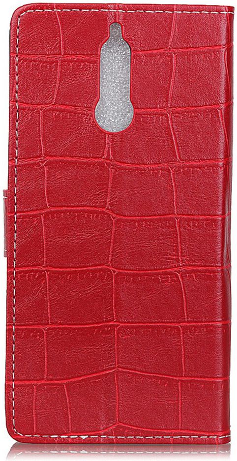 Huawei Mate 10 Lite Krokodil Flipcase Rood afbeelding 4
