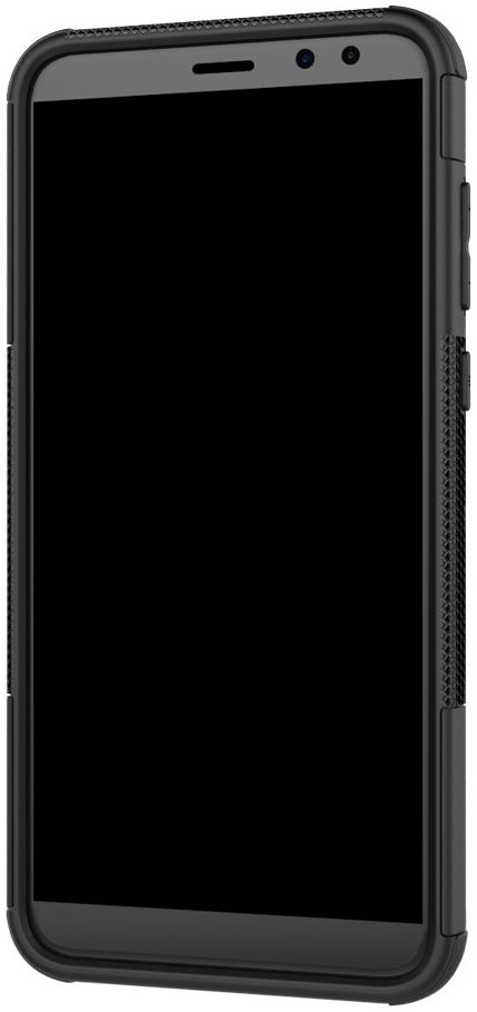 Robuust Hybride Huawei Mate 10 Lite Hoesje Zwart afbeelding 4