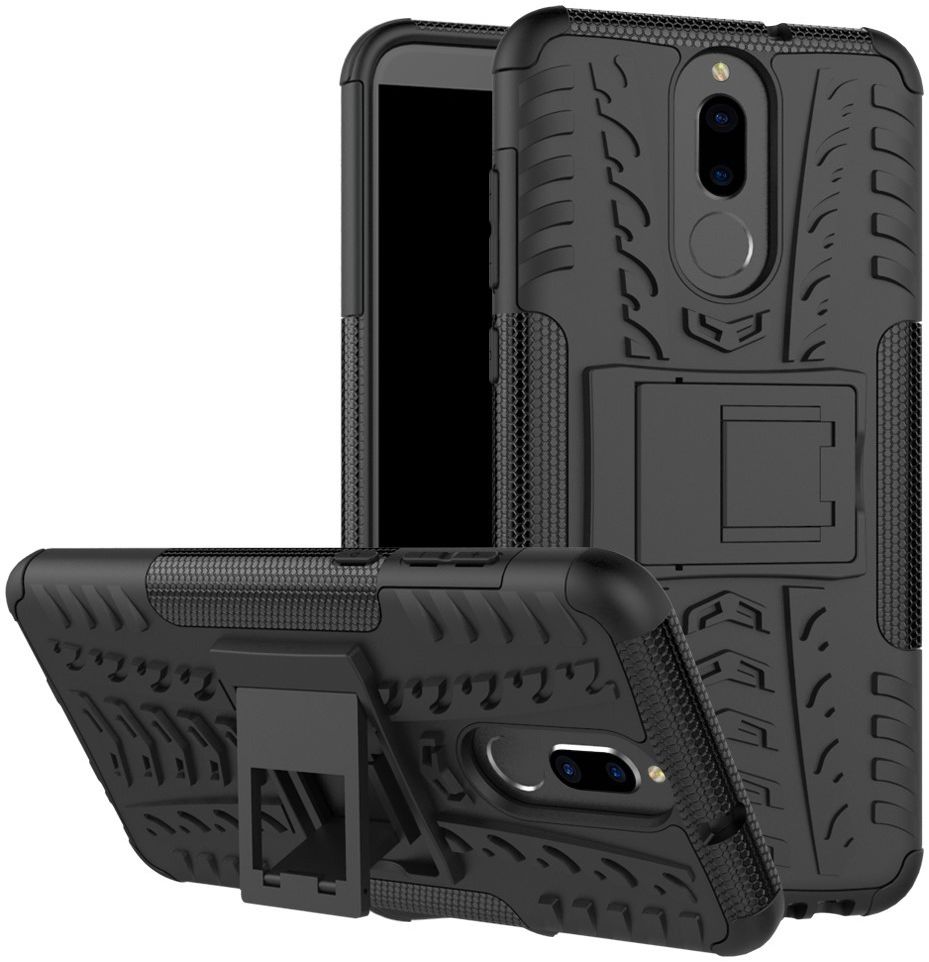Robuust Hybride Huawei Mate 10 Lite Hoesje Zwart afbeelding 9