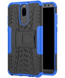 Robuust Hybride Huawei Mate 10 Lite Hoesje Blauw