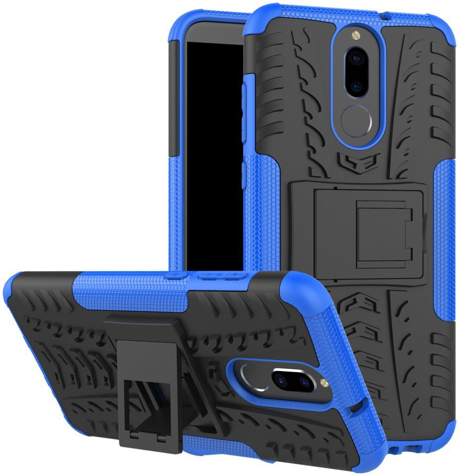 Robuust Hybride Huawei Mate 10 Lite Hoesje Blauw afbeelding 2
