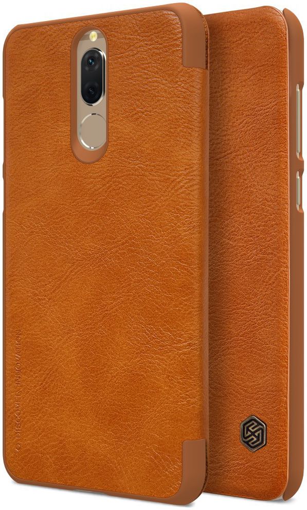 Nillkin Qin Series Flip Hoesje Huawei Mate 10 Lite Bruin afbeelding 1