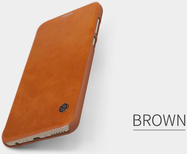 Nillkin Qin Series Flip Hoesje Huawei Mate 10 Lite Bruin afbeelding 8