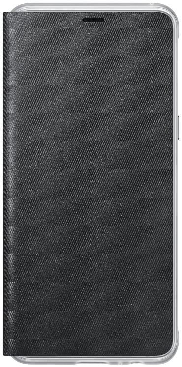 Samsung Galaxy A8 (2018) Neon Flip Cover Zwart afbeelding 3