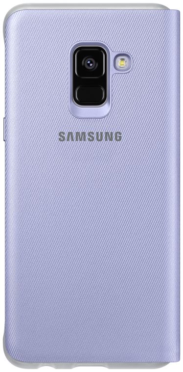 Samsung Galaxy A8 (2018) Neon Flip Cover Paars afbeelding 4