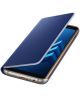 Samsung Galaxy A8 (2018) Neon Flip Cover Blauw