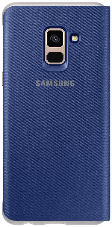 Samsung Galaxy A8 (2018) Neon Flip Cover Blauw afbeelding 3