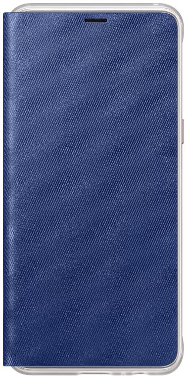 Samsung Galaxy A8 (2018) Neon Flip Cover Blauw afbeelding 4