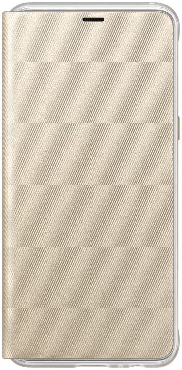 Samsung Galaxy A8 (2018) Neon Flip Cover Goud afbeelding 3