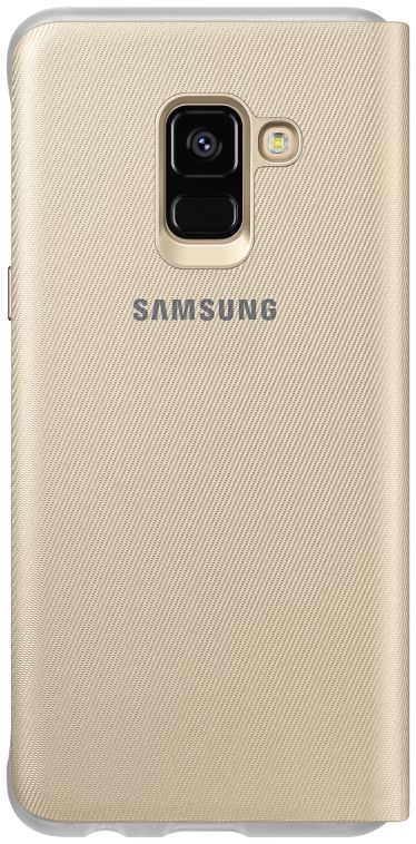 Samsung Galaxy A8 (2018) Neon Flip Cover Goud afbeelding 4