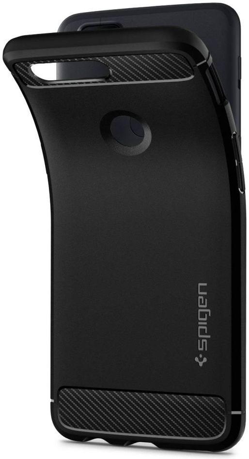 Spigen Rugged Armor OnePlus 5T Hoesje Zwart afbeelding 2