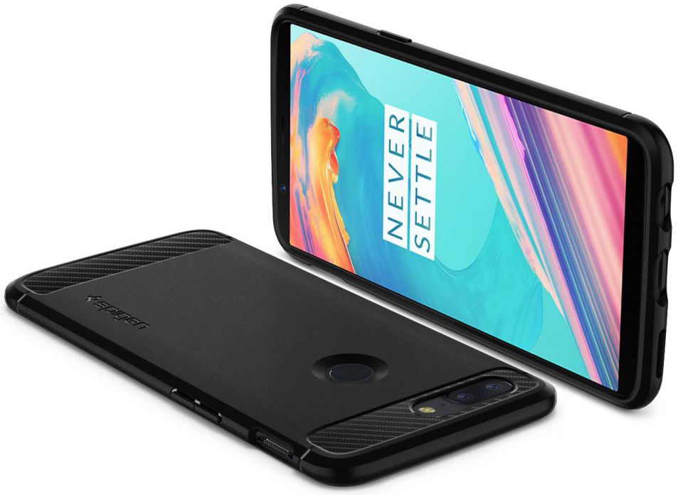 Spigen Rugged Armor OnePlus 5T Hoesje Zwart afbeelding 3