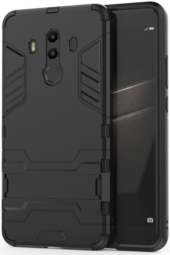 Huawei Mate 10 Pro Hybride Hoesje Zwart afbeelding 1