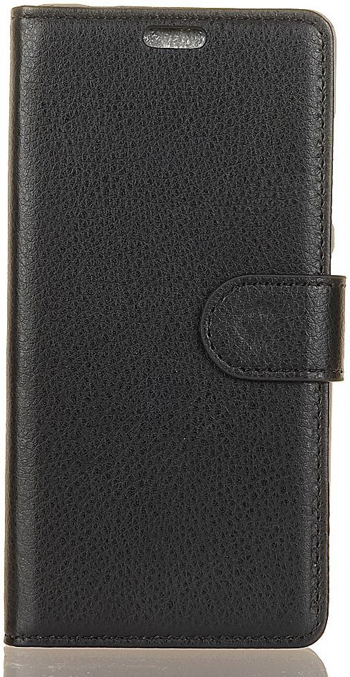 Lederen WileyFox Swift 2X hoesje met kaarthouder Zwart afbeelding 1