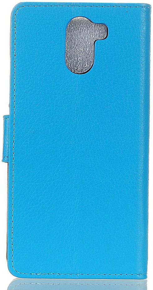 Lederen WileyFox Swift 2X hoesje met kaarthouder Blauw afbeelding 3