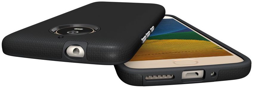Motorola Moto G5S Hybride Hoesje Zwart afbeelding 10