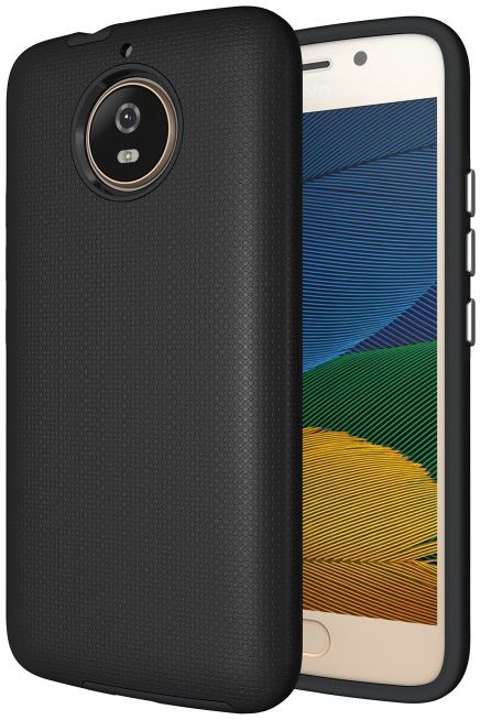 Motorola Moto G5S Hybride Hoesje Zwart afbeelding 5