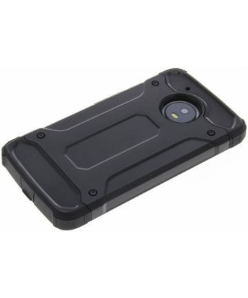 Motorola Moto G5S Stoer Hybride Hoesje Zwart afbeelding 4