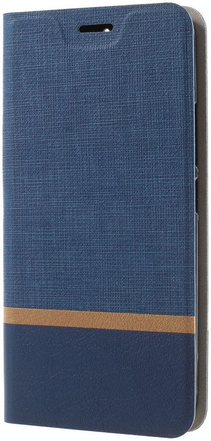 Motorola Moto G5S Linnen Portemonnee Hoesje Blauw afbeelding 5