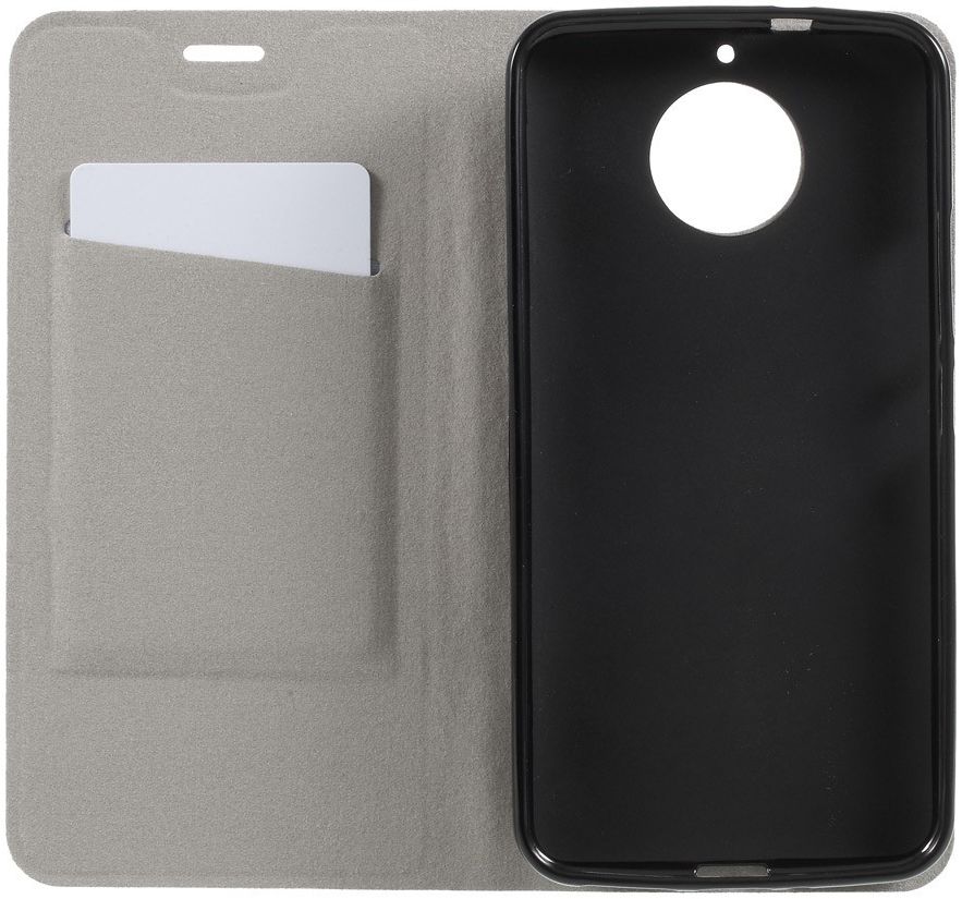 Motorola Moto G5S Linnen Portemonnee Hoesje Blauw afbeelding 2