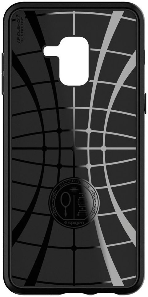 Spigen Liquid Air Samsung Galaxy A8 (2018) Zwart afbeelding 6