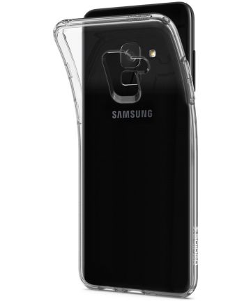 Spigen Liquid Crystal Samsung Galaxy A8 (2018) Hoesje Crystal Clear Hoesjes