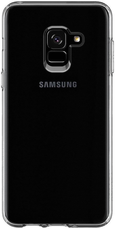 Spigen Liquid Crystal Samsung Galaxy A8 (2018) Hoesje Crystal Clear afbeelding 5