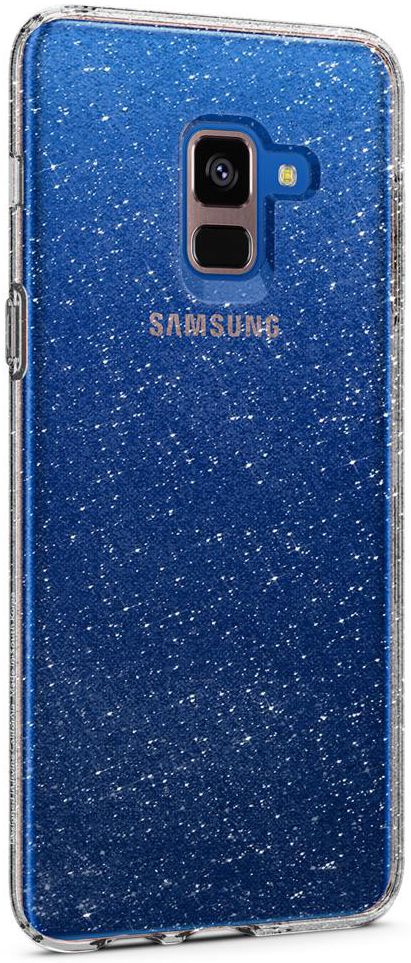 Spigen Liquid Crystal Glitter Samsung Galaxy A8 (2018) Hoesje Transpar afbeelding 10