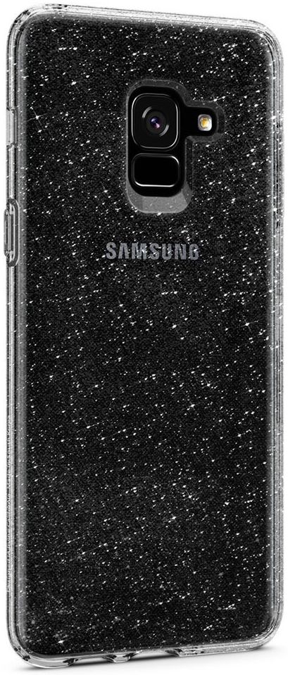 Spigen Liquid Crystal Glitter Samsung Galaxy A8 (2018) Hoesje Transpar afbeelding 16