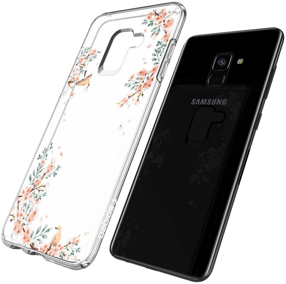 Spigen Liquid Crystal Samsung Galaxy A8 (2018) Blossom afbeelding 4