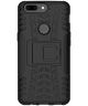 OnePlus 5T Hybride Kickstand Hoesje Zwart