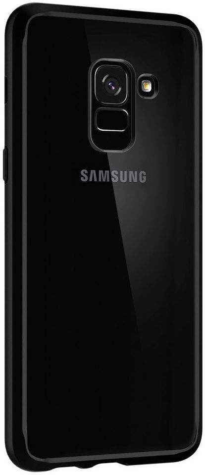 Spigen Ultra Hybrid Case Samsung Galaxy A8 (2018) Matte Black afbeelding 4