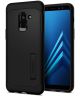 Spigen Slim Armor Hoesje Samsung Galaxy A8 (2018) Black