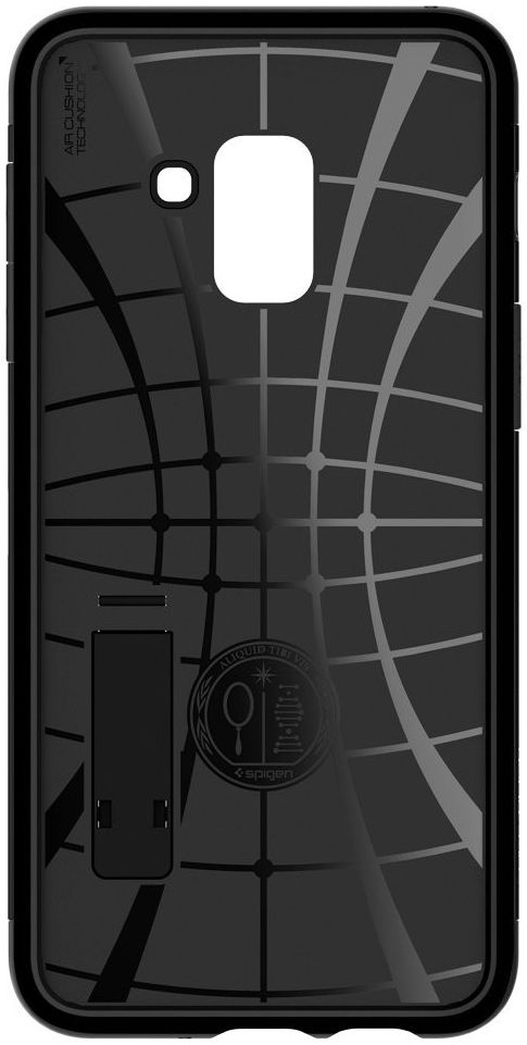 Spigen Slim Armor Hoesje Samsung Galaxy A8 (2018) Black afbeelding 7