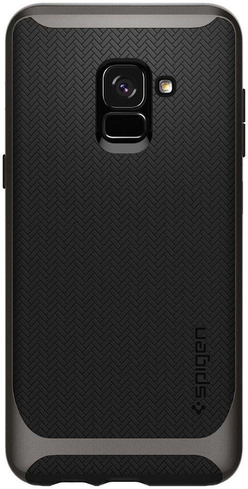 Spigen Neo Hybrid Hoesje Galaxy A8 (2018) Gunmetal afbeelding 6