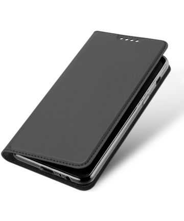 Dux Ducis Samsung Galaxy A8 (2018) Premium Bookcase Hoesje Zwart Hoesjes