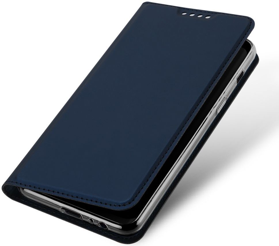 Dux Ducis Samsung Galaxy A8 (2018) Premium Bookcase Hoesje Blauw afbeelding 1