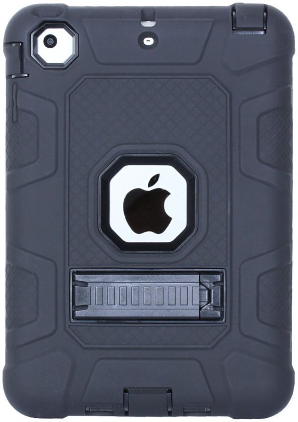 Robuust Hybride Apple iPad Mini Hoesje Zwart afbeelding 1