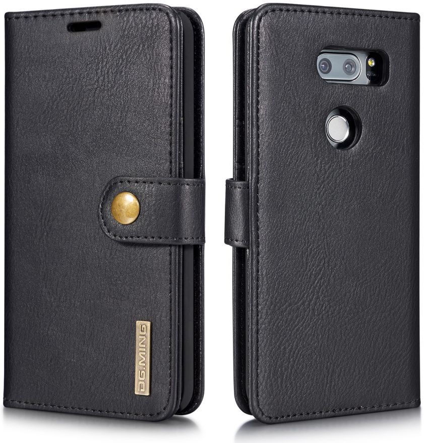LG V30 / V30S 2-in-1 Hoesje Zwart afbeelding 2