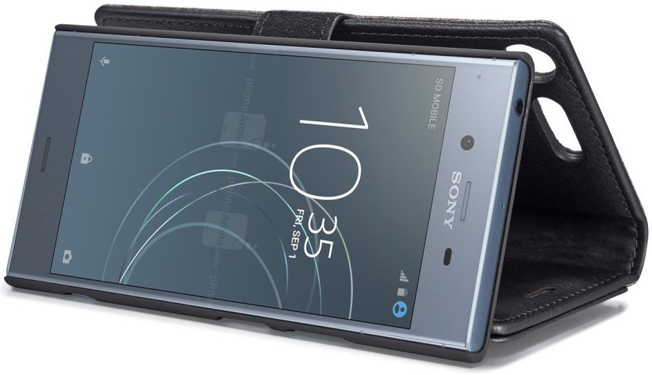 Sony Xperia XZ1 2-in-1 Hoesje Zwart afbeelding 15