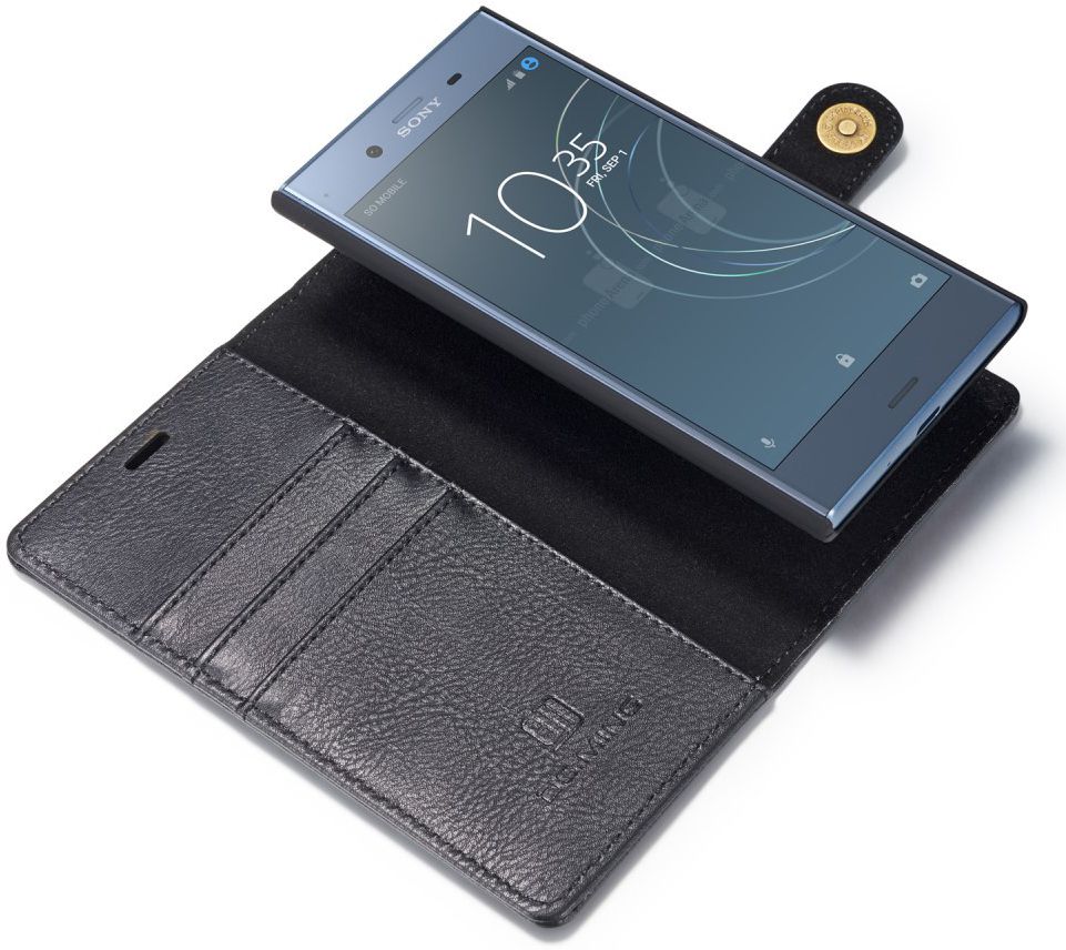 Sony Xperia XZ1 2-in-1 Hoesje Zwart afbeelding 3