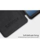 Nillkin Qin Series Flip Hoesje Samsung Galaxy A8 (2018) Zwart