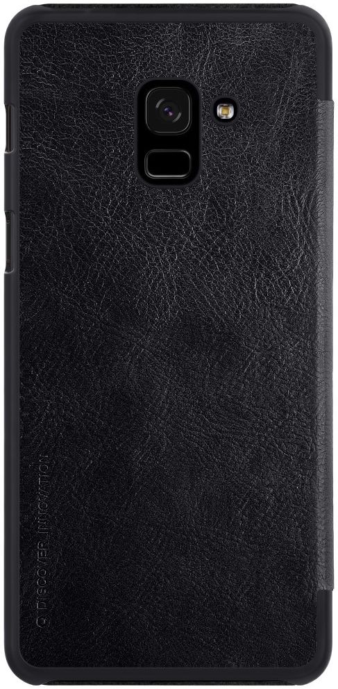 Nillkin Qin Series Flip Hoesje Samsung Galaxy A8 (2018) Zwart afbeelding 4