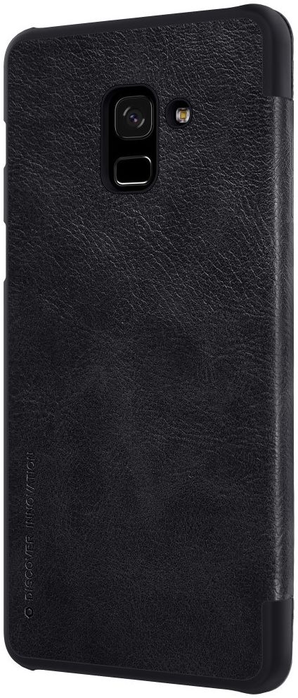 Nillkin Qin Series Flip Hoesje Samsung Galaxy A8 (2018) Zwart afbeelding 6