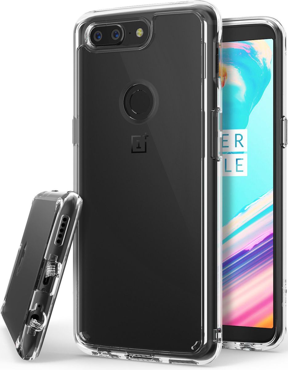 Ringke Fusion OnePlus 5T Hoesje Clear afbeelding 1